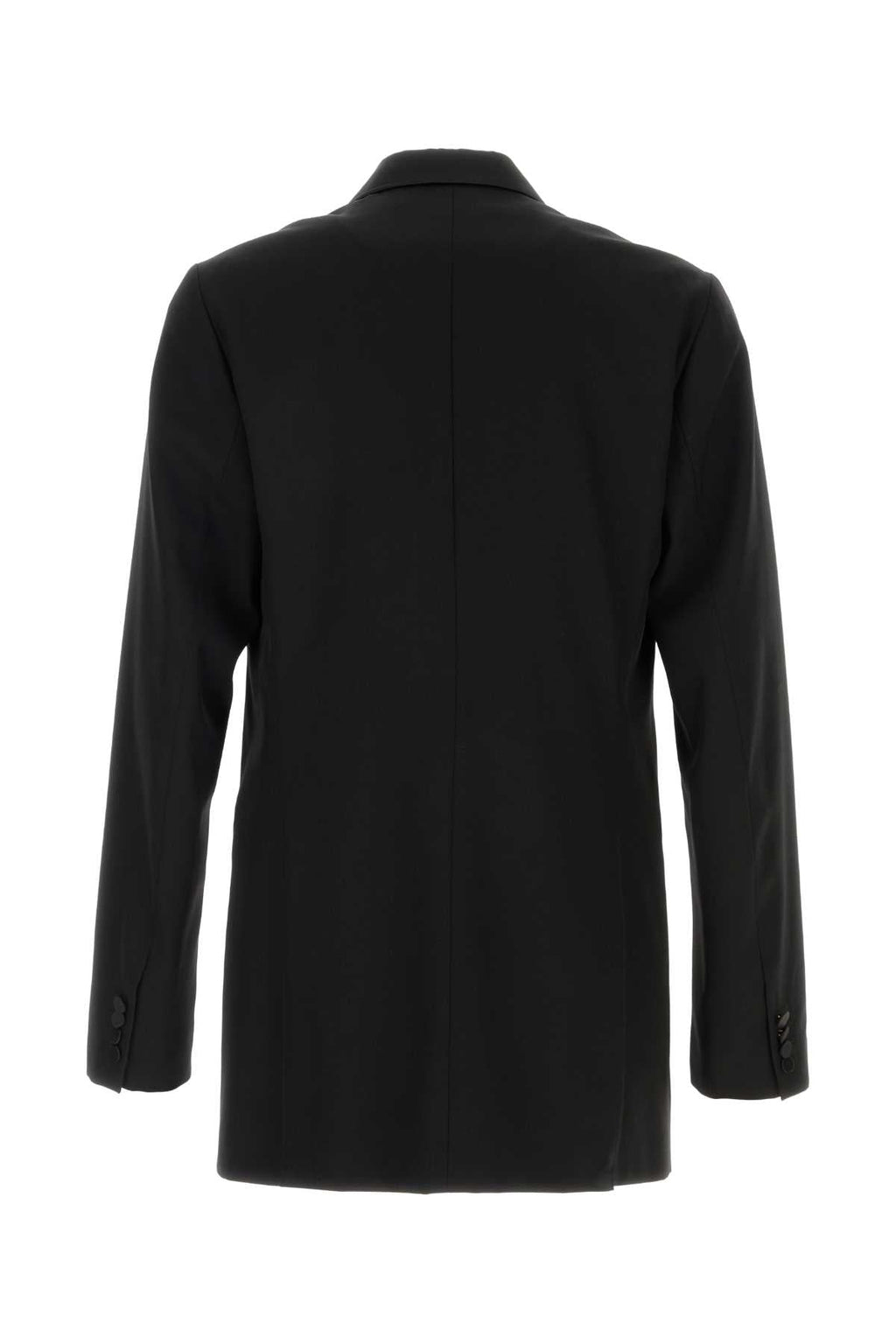 Dries Van Noten Men Black Wool Blend Bartux Blazer