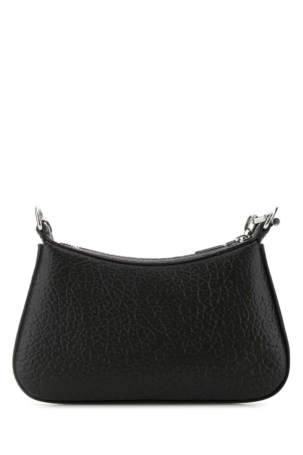 Alexander Mcqueen Women Black Leather Mini T-Bar Handbag
