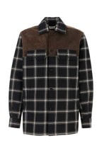 Alexander Mcqueen Men Embroidered Cotton Shirt