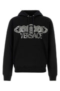 Versace Men Black Cotton Sweatshirt