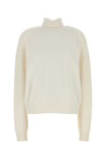 Fendi Women White Cashmere Blend Sweater