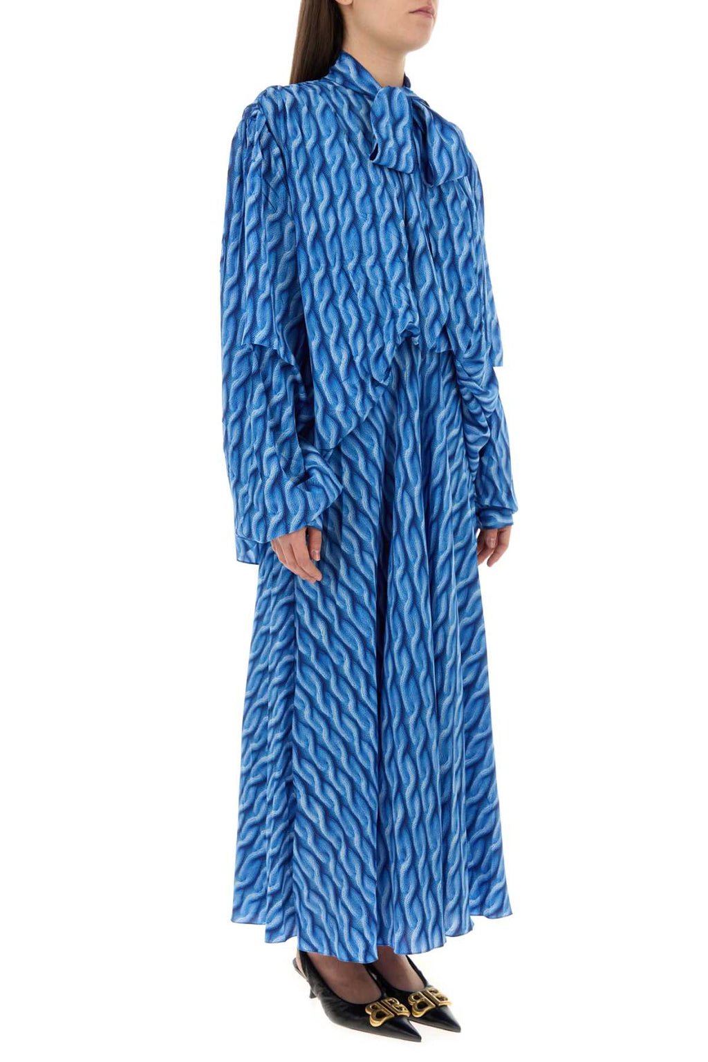 Balenciaga Women Printed Polyester Dress