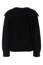 Bottega Veneta Women Black Stretch Cotton Blend Polo Shirt