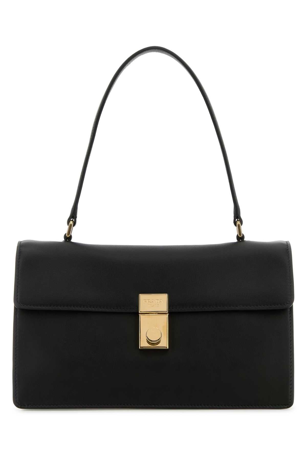 Prada Women Black Leather Handbag