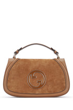Gucci Women Handbag G.Blondie Suede Dafne/