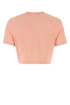 Fendi Women Pink Cotton T-Shirt