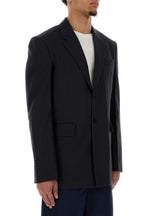 Gucci Men Graphite Twill Blazer