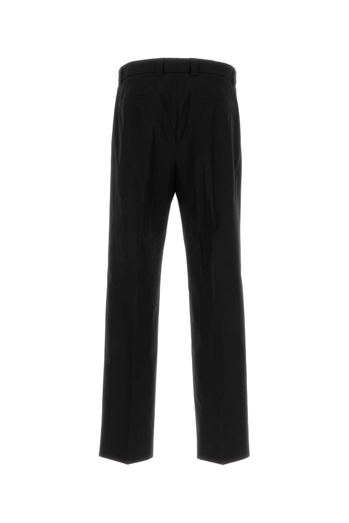 Gucci Men Black Poplin Pant