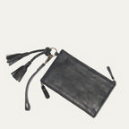 TWO ZIPPER POUCH