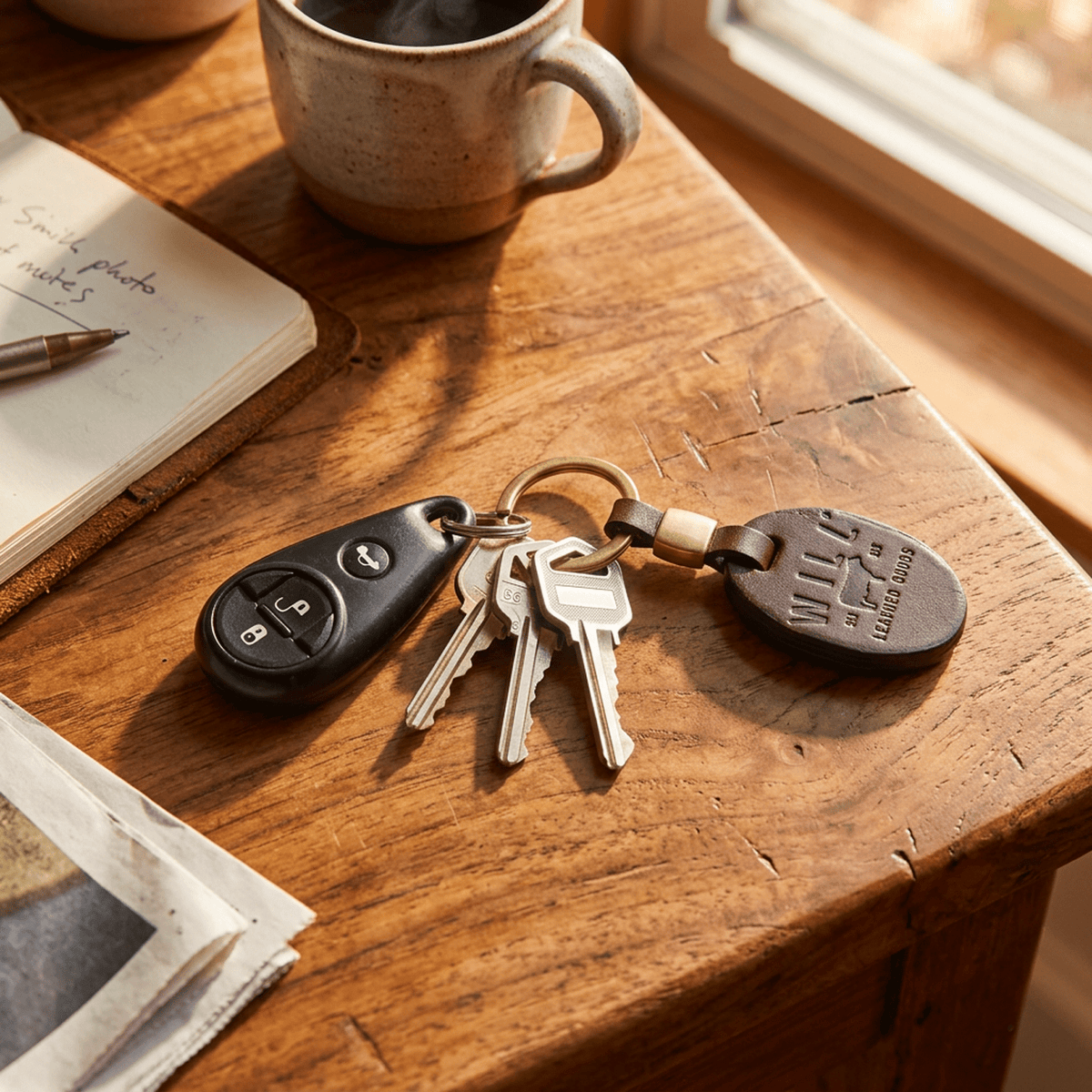 Oval Key Fob