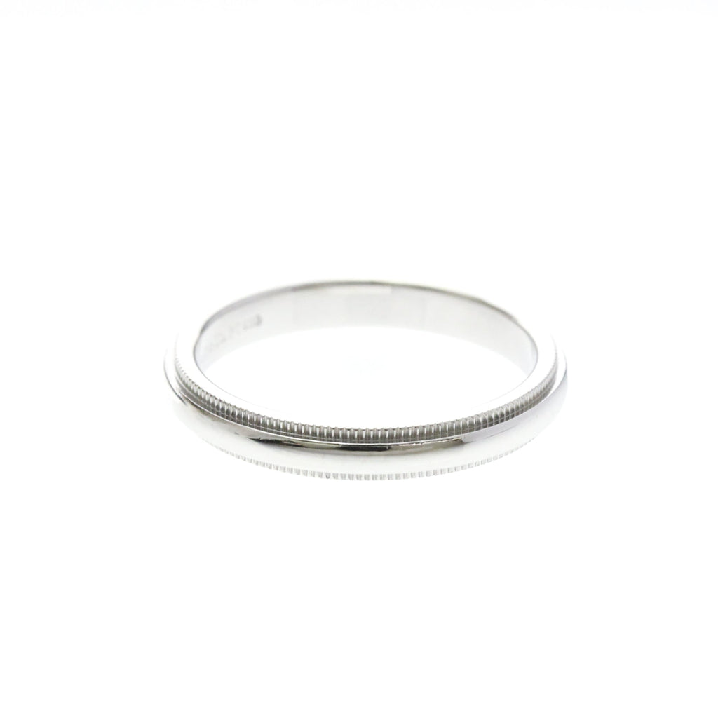 Tiffany Milgrain · Platinum