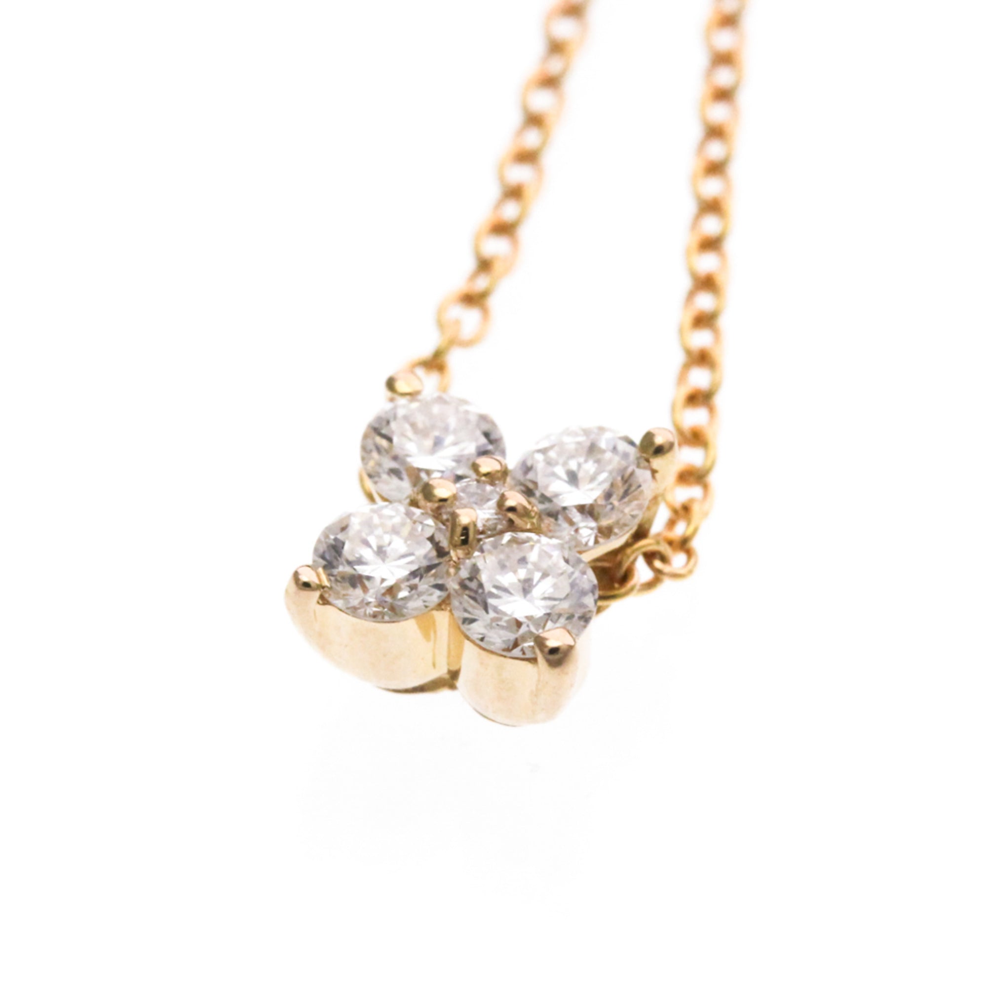 Ponte Vecchio · Diamond Pendant · Rose Gold