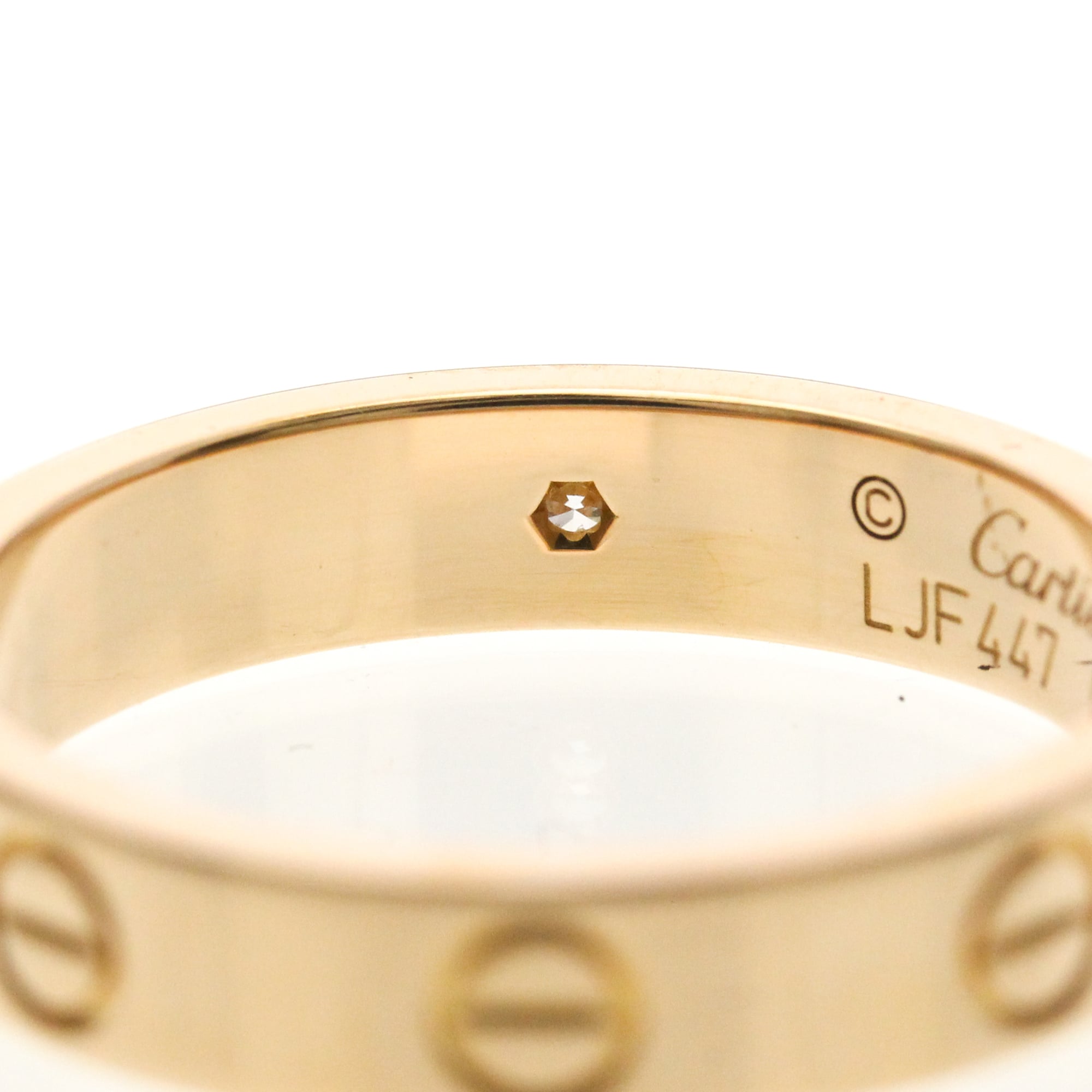 Cartier Mini Love · Rose Gold · Diamond