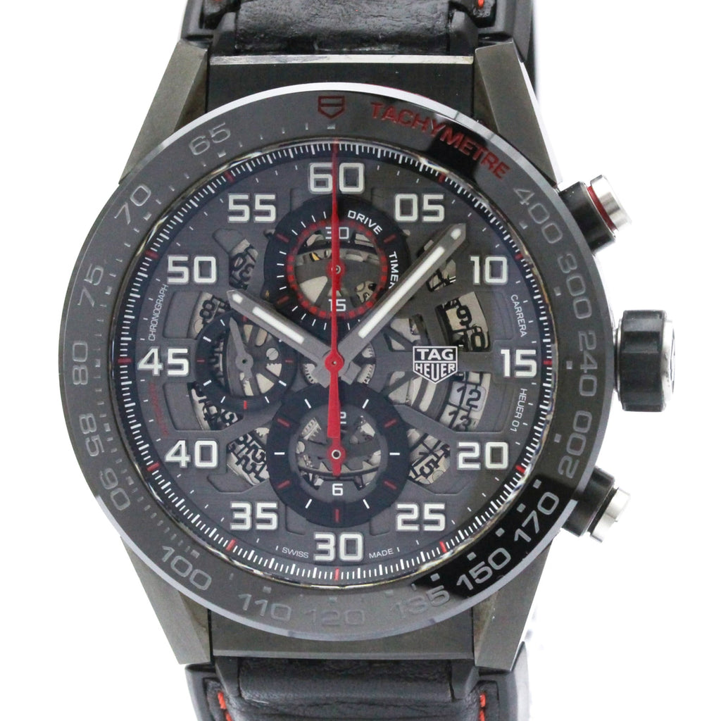 Tag Heuer Carrera Heuer 01 · Ceramic · Steel