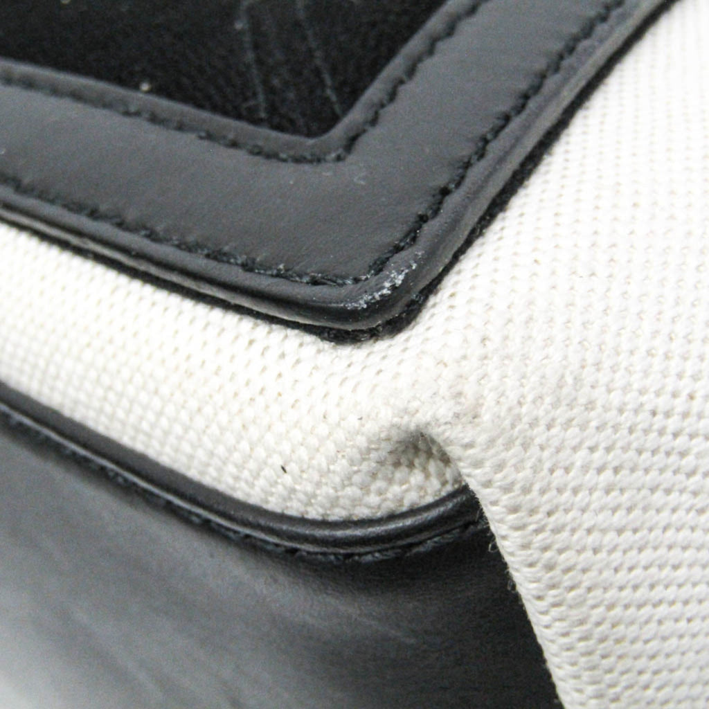 Balenciaga Navy Cabas · Canvas & Leather
