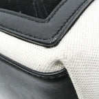 Balenciaga Navy Cabas · Canvas & Leather