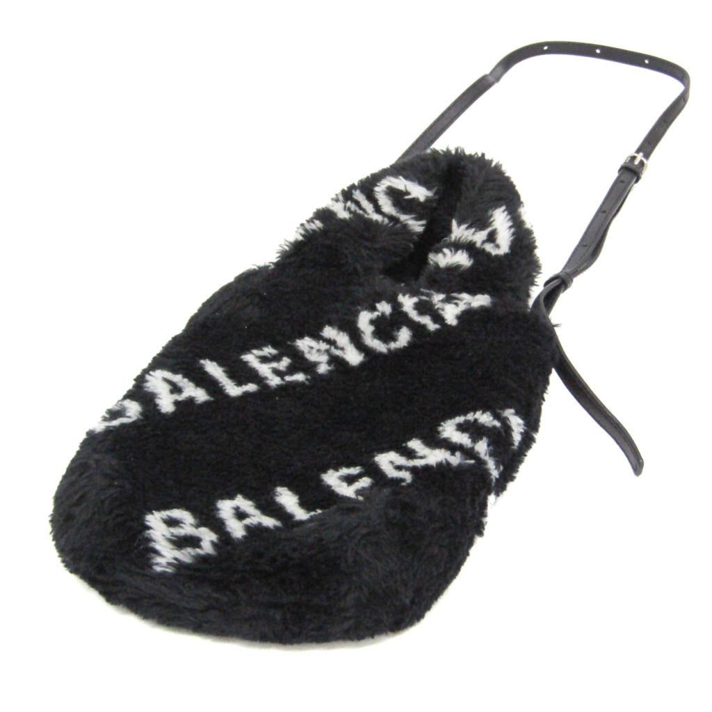 Balenciaga Everyday Phone Holder · Faux Fur
