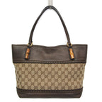 Gucci Bamboo · GG Canvas Tote