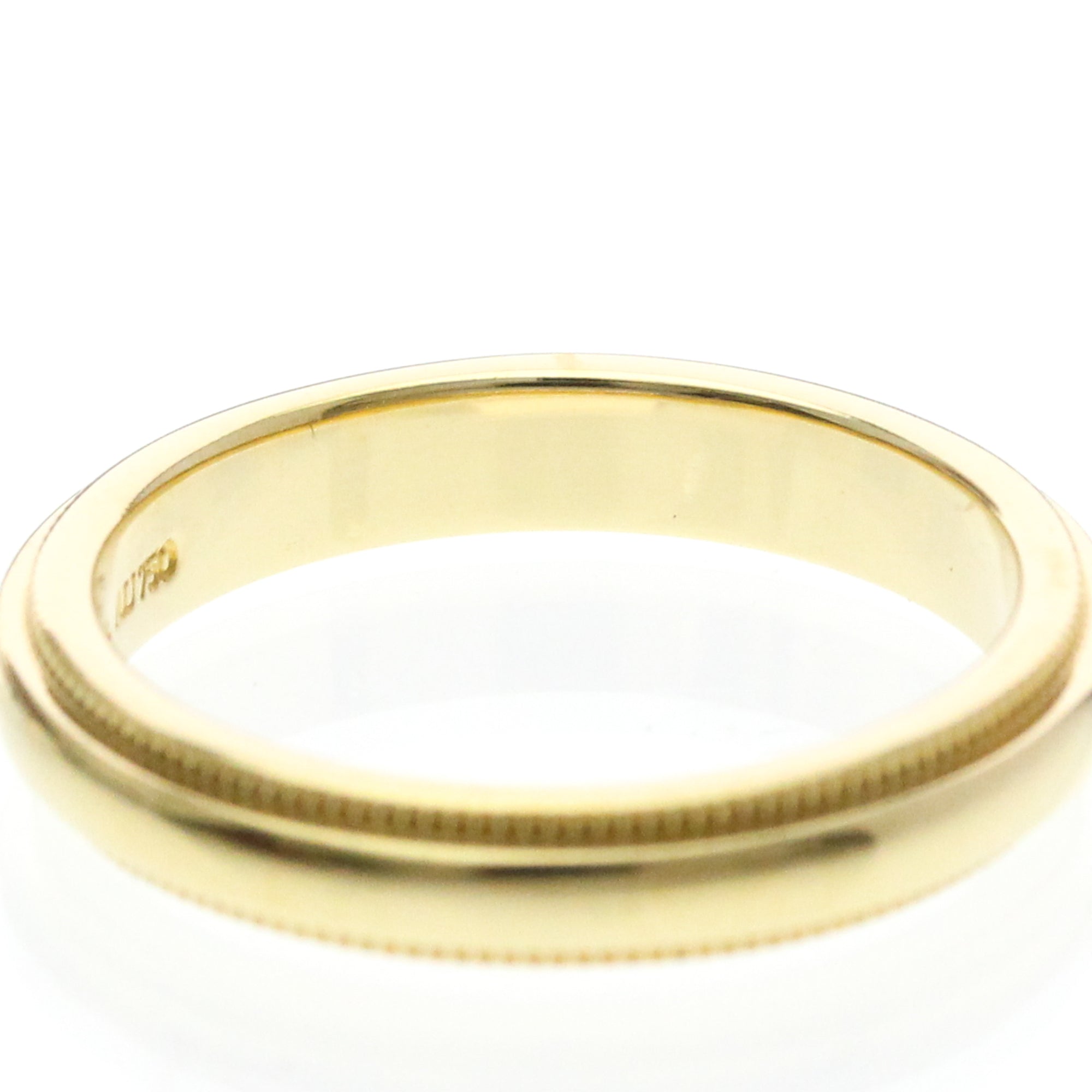 Tiffany Milgrain · 18K Yellow Gold
