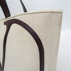 Valentino Garavani V Logo · Leather Canvas Tote