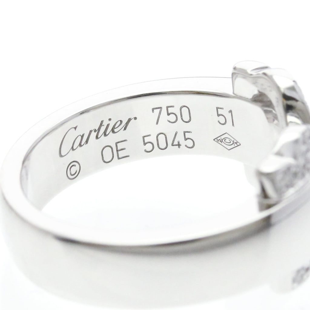 Cartier 2C Boucle Diamond · 18K White Gold