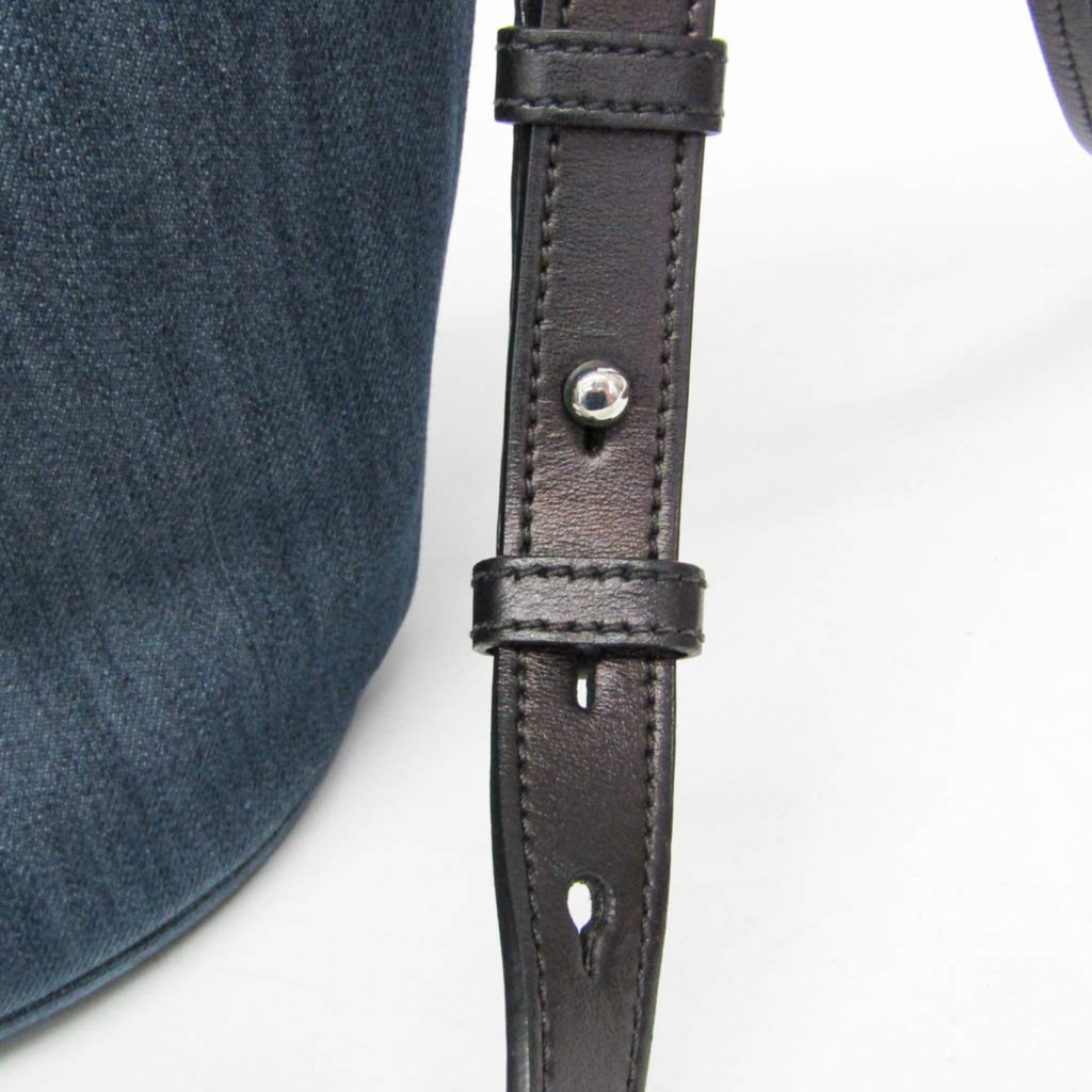 Prada Denim · Leather Tote