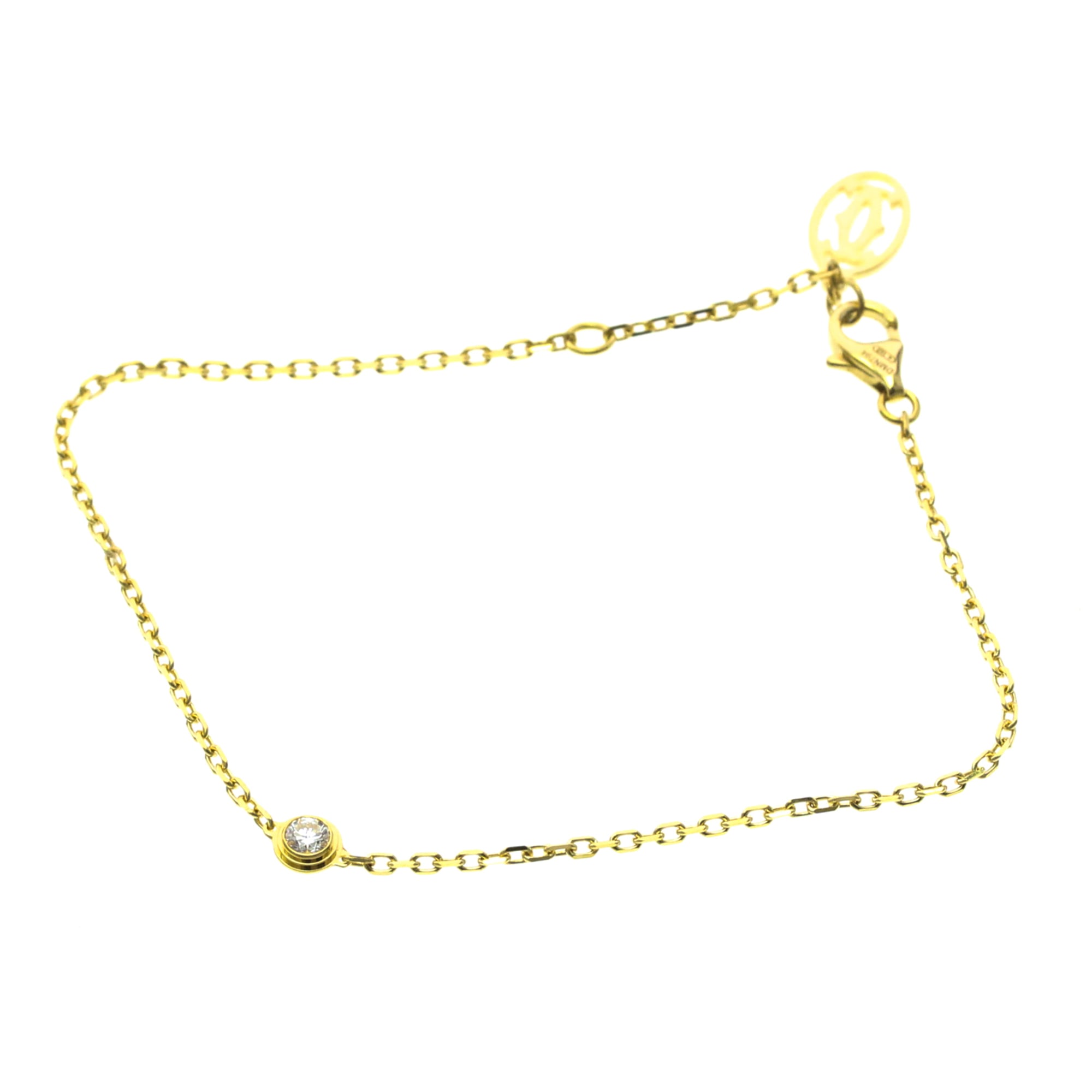Cartier Damour · 18K Yellow Gold · Diamond