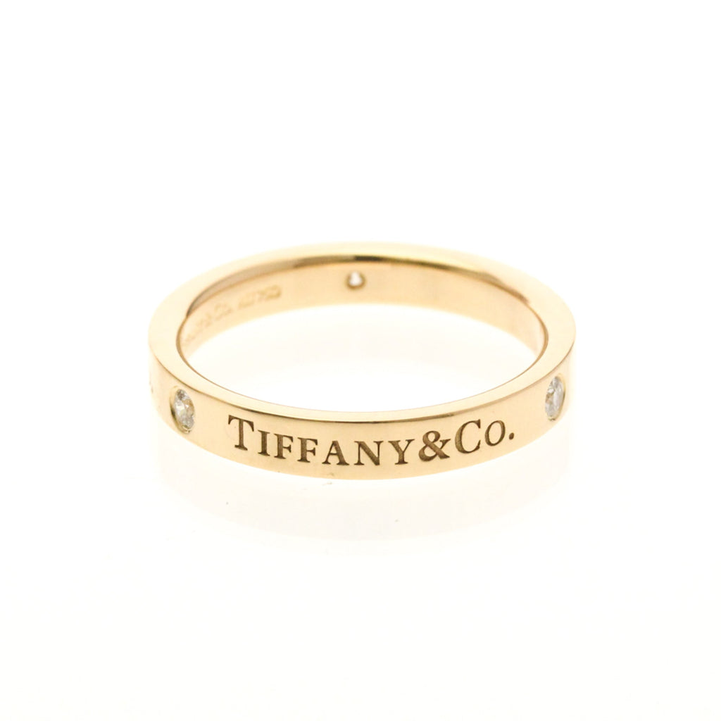 Tiffany Flat Band · Diamond · Rose Gold