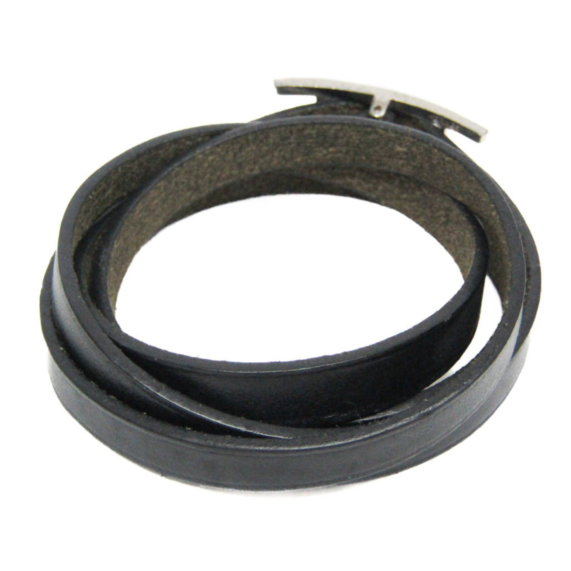 Hermès Hapi · 4-Row Leather Bangle
