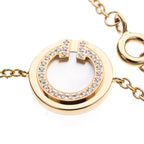 Tiffany T TWO Circle · Rose Gold · Diamond