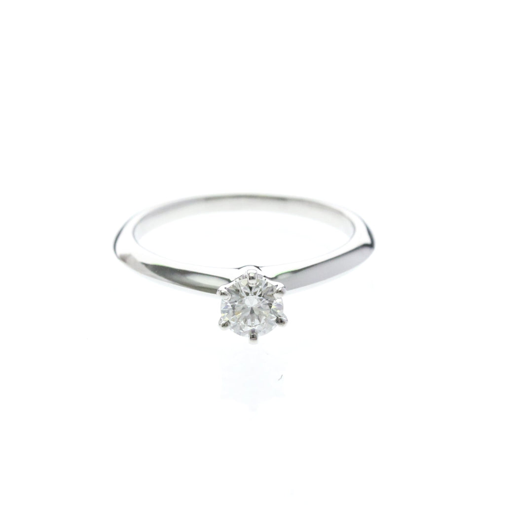 Tiffany Solitaire · 0.31ct Diamond · Platinum