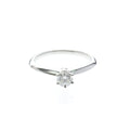 Tiffany Solitaire · 0.31ct Diamond · Platinum