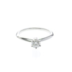 Tiffany Solitaire · 0.31ct Diamond · Platinum