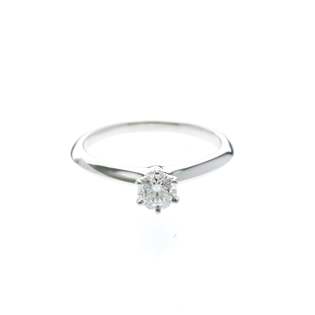 Tiffany Solitaire · 0.31ct Diamond · Platinum