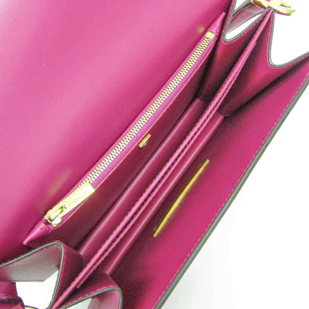 Salvatore Ferragamo Gancini · Lilac Leather