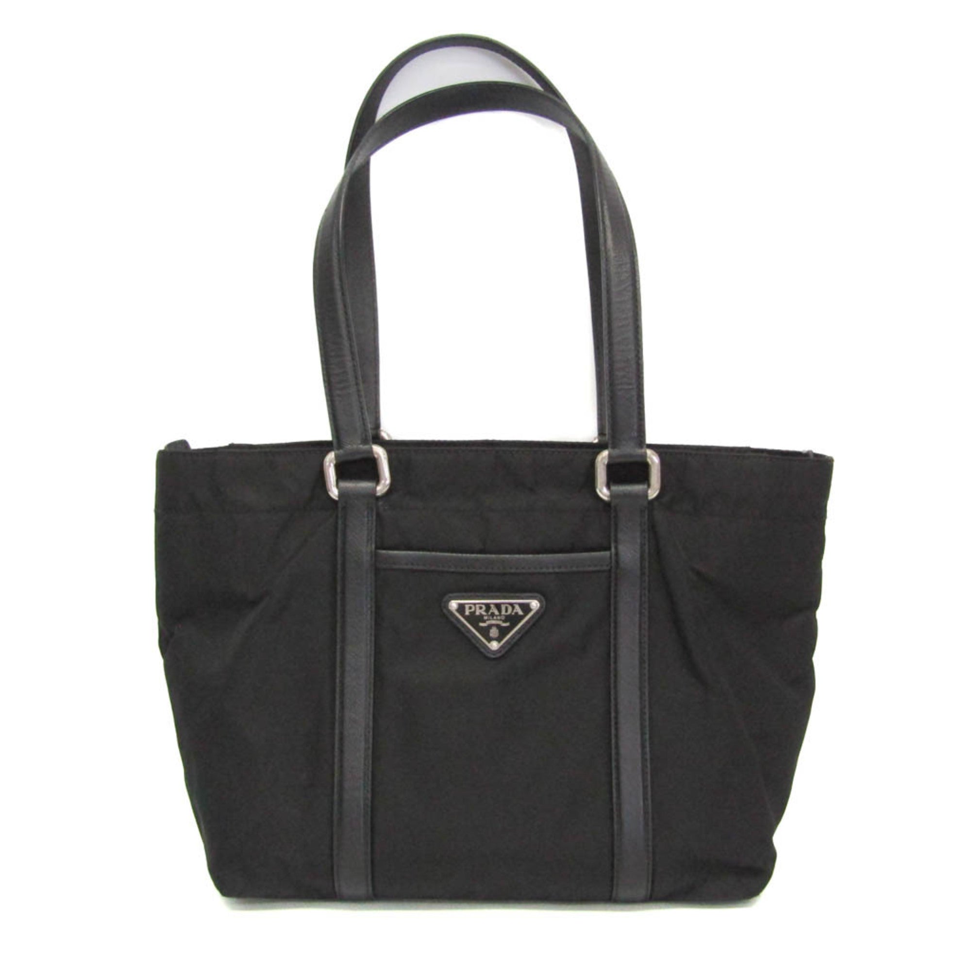 Prada Tessuto Saffiano · Nylon Tote