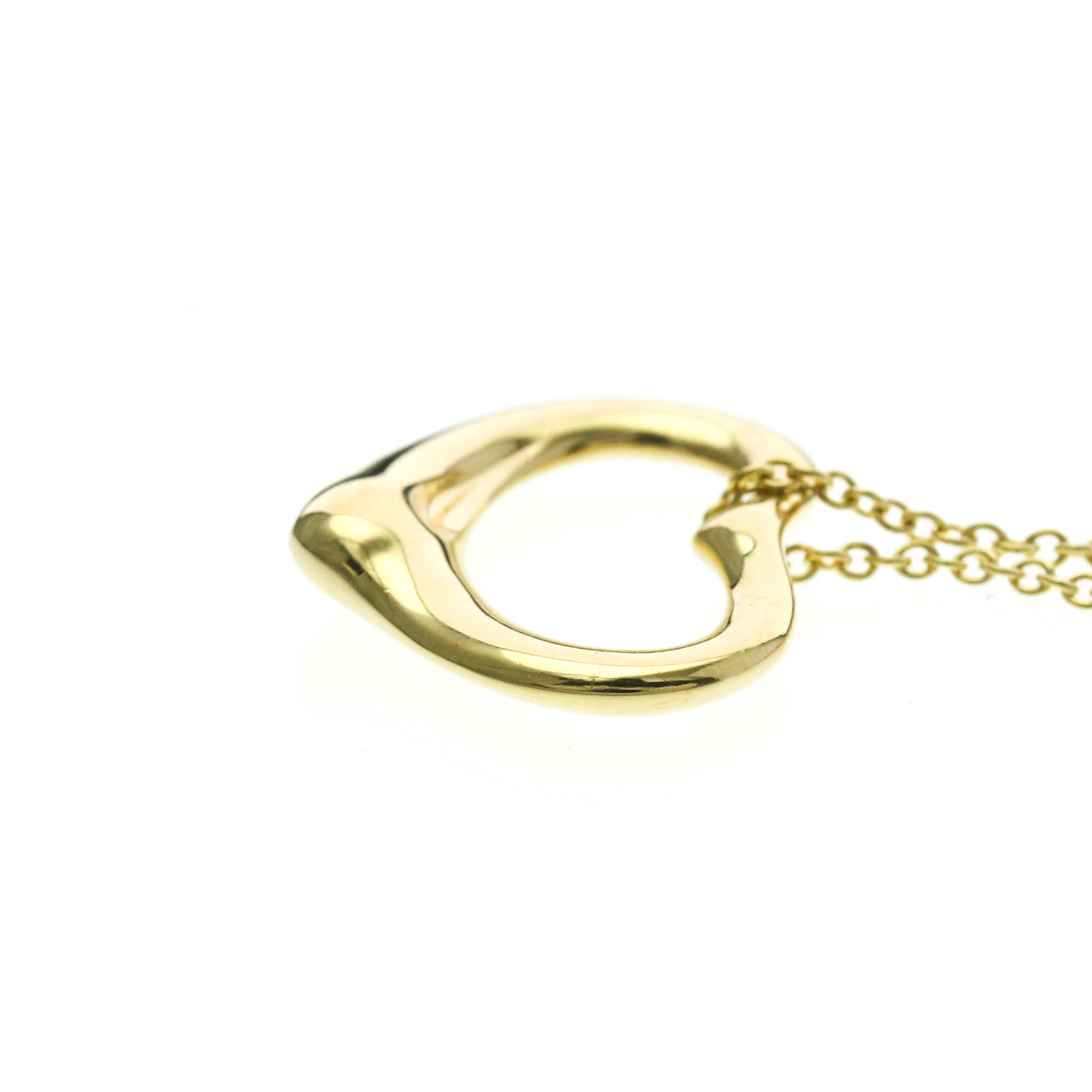 Tiffany Open Heart · 18K Yellow Gold