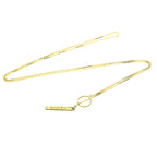 Gucci Lariat · 18K Yellow Gold