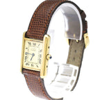 Cartier Must Tank · Gold Plated · Quartz