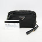 Prada Vela · Leather Pouch