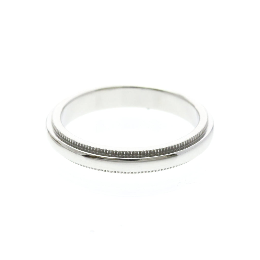 Tiffany Milgrain · Platinum · Diamond