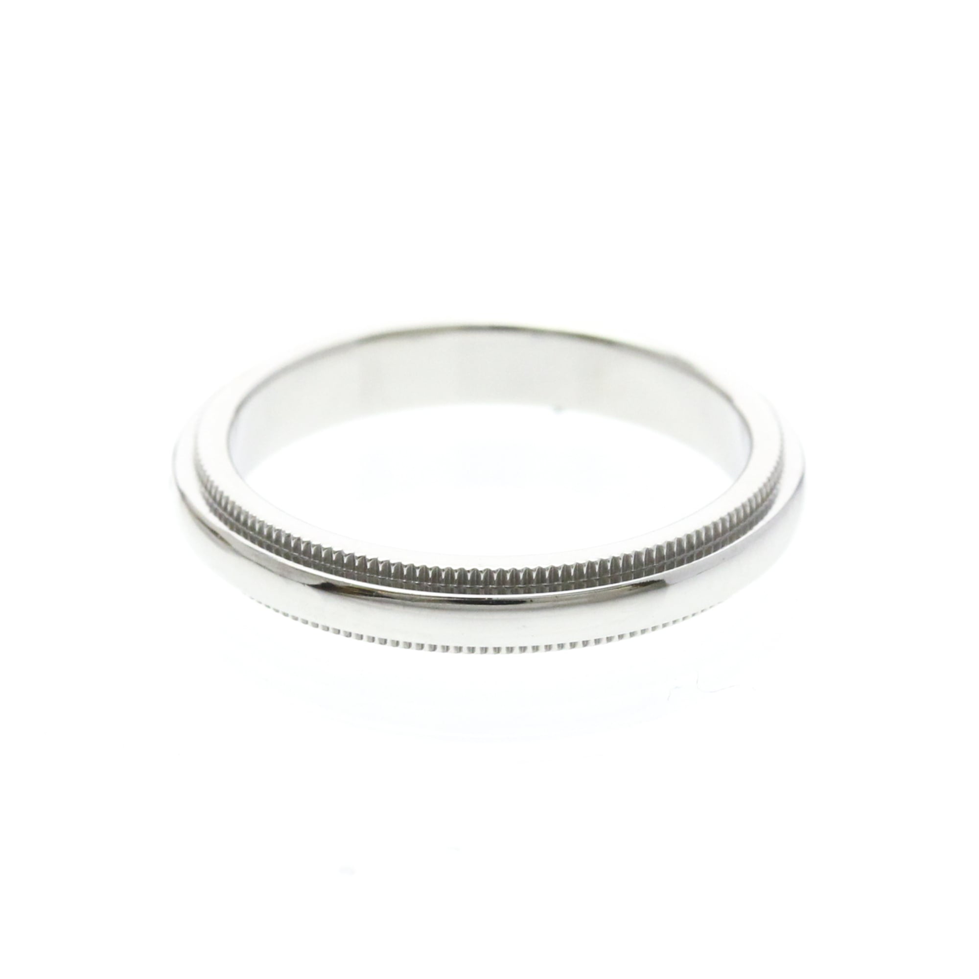 Tiffany Milgrain · Platinum · Diamond