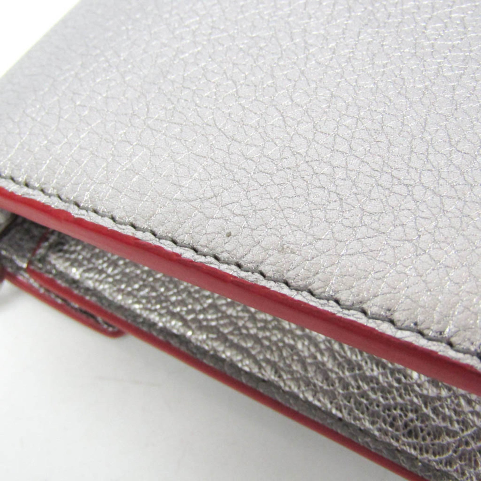 Miu Miu Madras Love · Leather Clutch