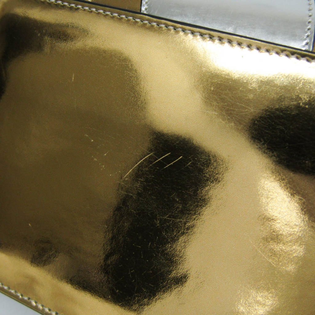 Marni Trunk Mini · Metallic Leather