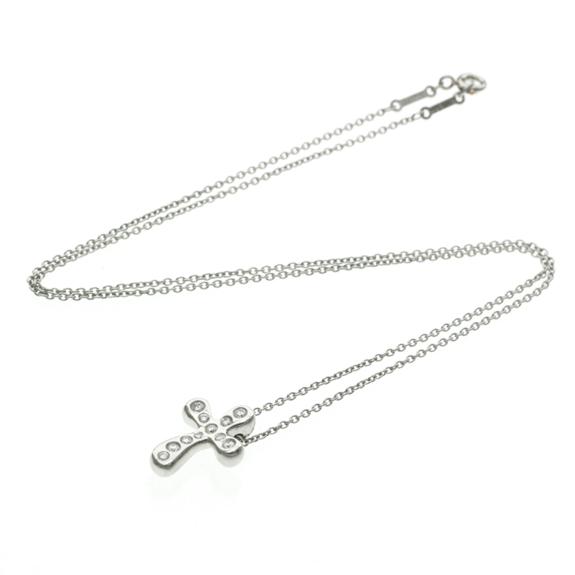 Tiffany Cross Diamond · Platinum