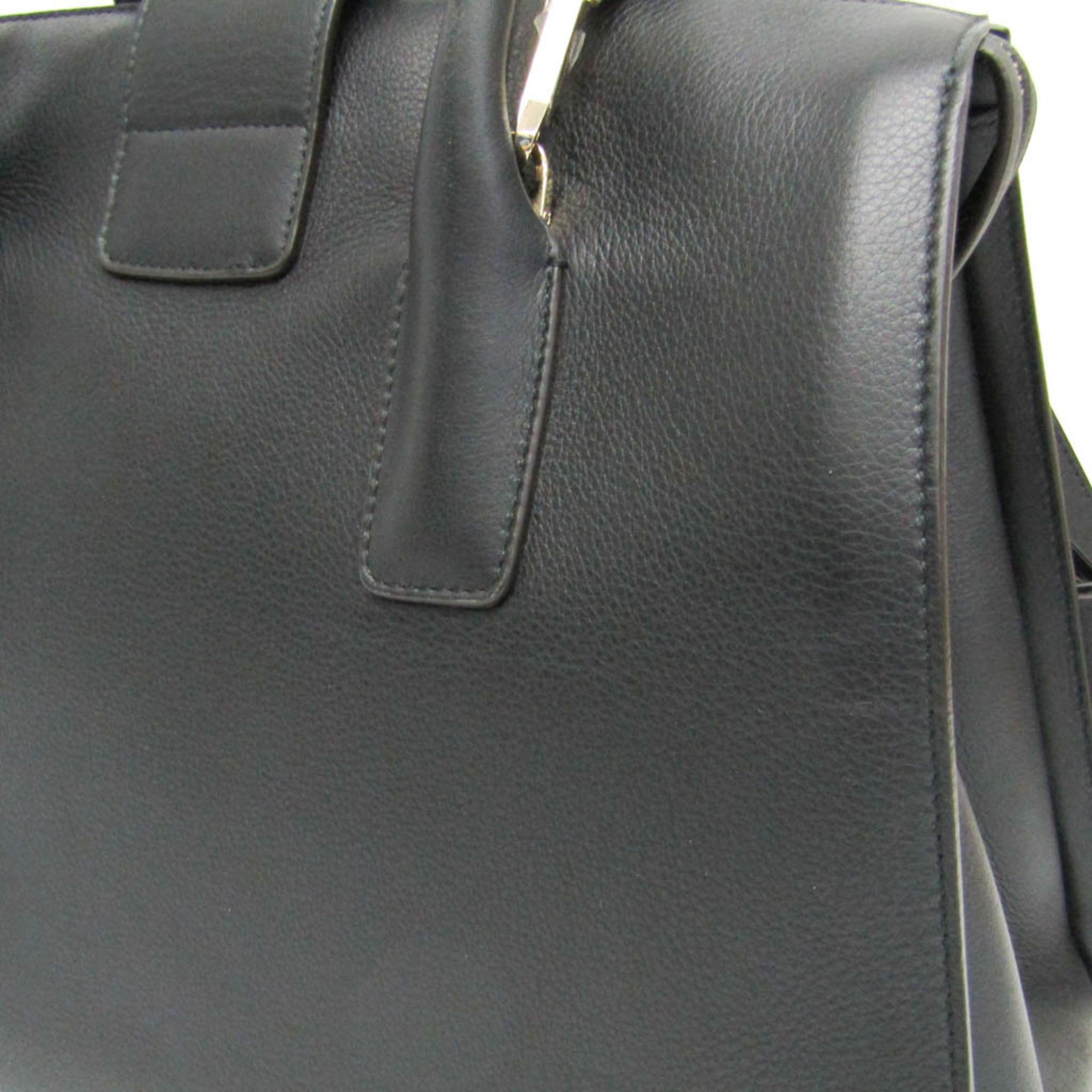 Salvatore Ferragamo Gancini · Leather