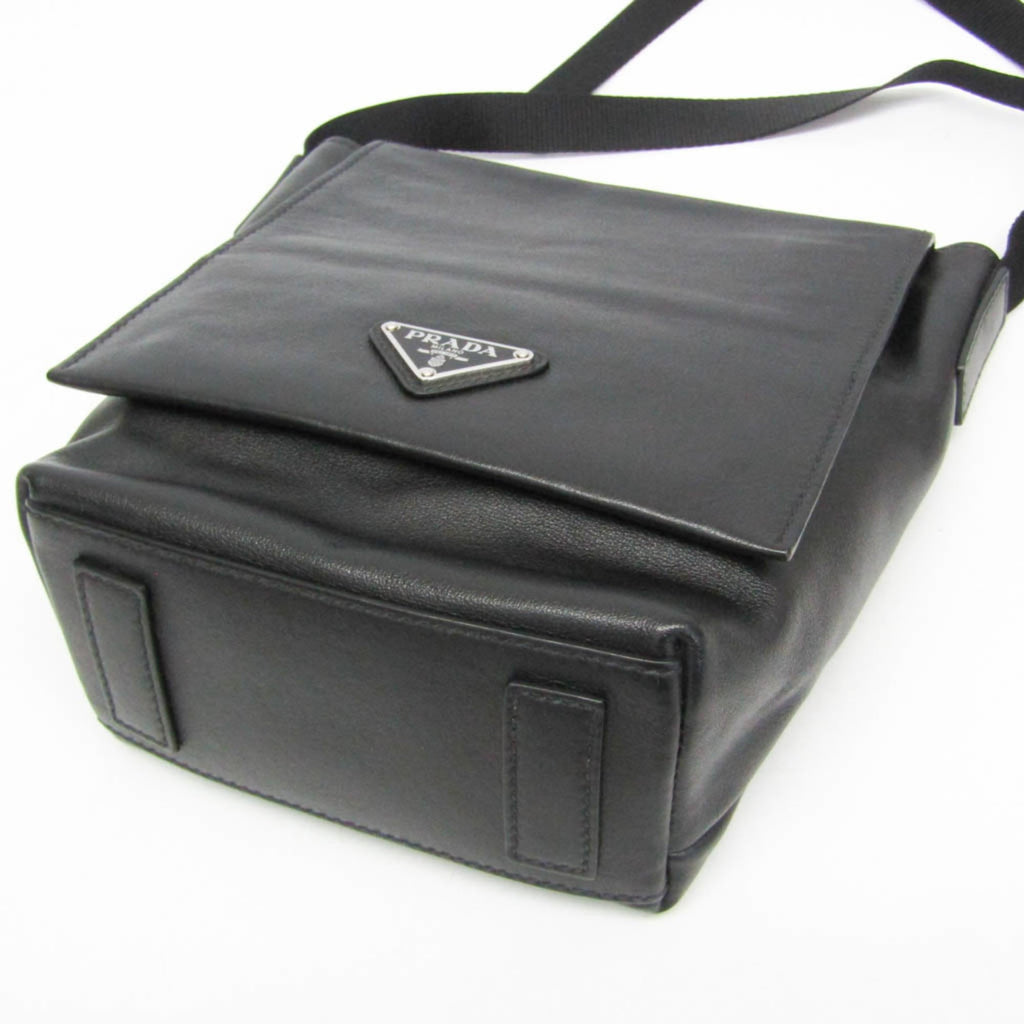 Prada · Leather Shoulder Bag