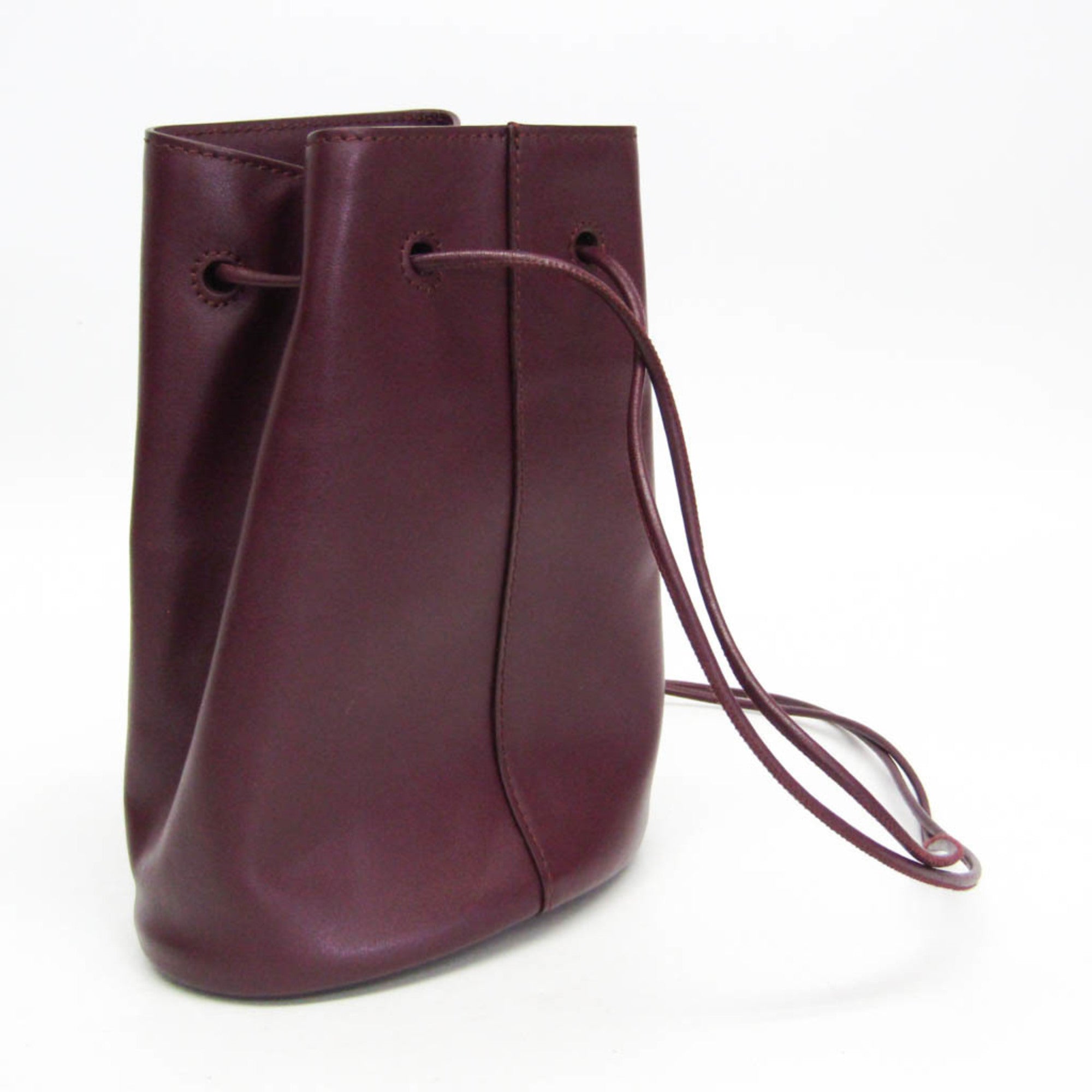 Jil Sander Drawstring Crossbody · Leather
