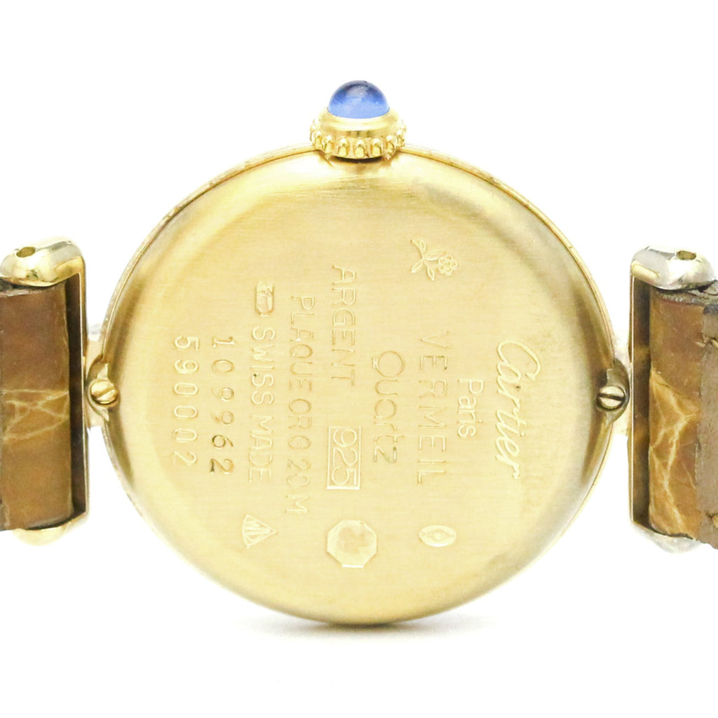 Cartier Must Colisée · Gold Plated · Quartz