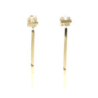 Tiffany T · T-Bar Earrings · 18K Yellow Gold